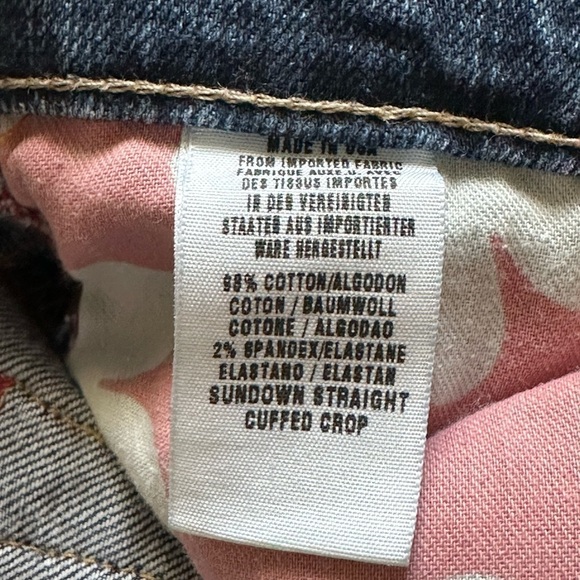 LUCKY BRAND: STRAIGHT SKINNY - SIZE 24 - Picture 6 of 8